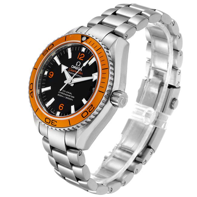 Omega Black Seamaster Planet Ocean Orange Bezel 232.30.42.21.01.002 Watch Omega Black Seamaster Planet Ocean Orange Bezel 232.30.42.21.01.002 Watch