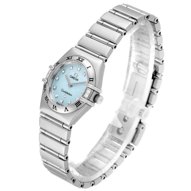 Omega Blue Mother-of-pearl Constellation Mini Mop Diamonds Ladies 1567.86.00 Watch Omega Blue Mother-of-pearl Constellation Mini Mop Diamonds Ladies 1567.86.00 Watch