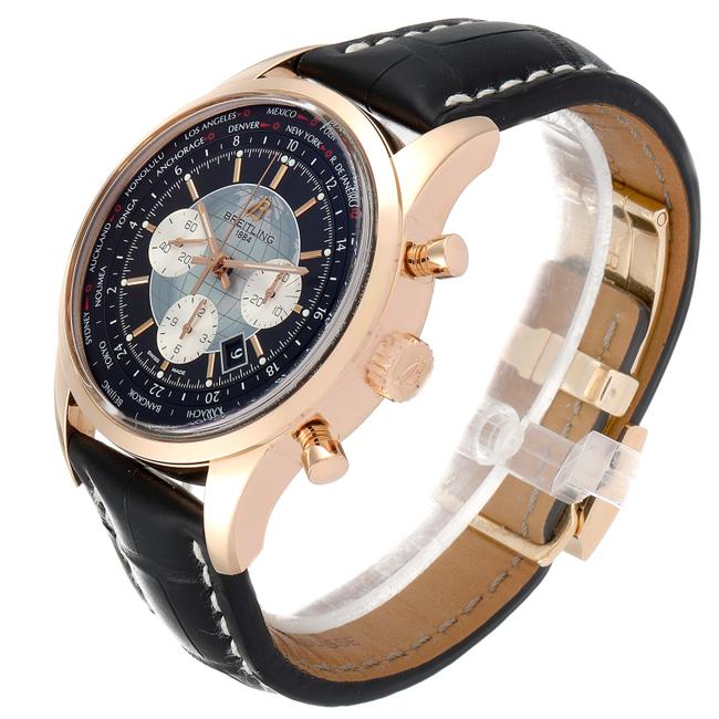 Breitling Black Box Transocean Chronograph Unitime Rose Gold Rb0510 Watch Breitling Black Box Transocean Chronograph Unitime Rose Gold Rb0510 Watch