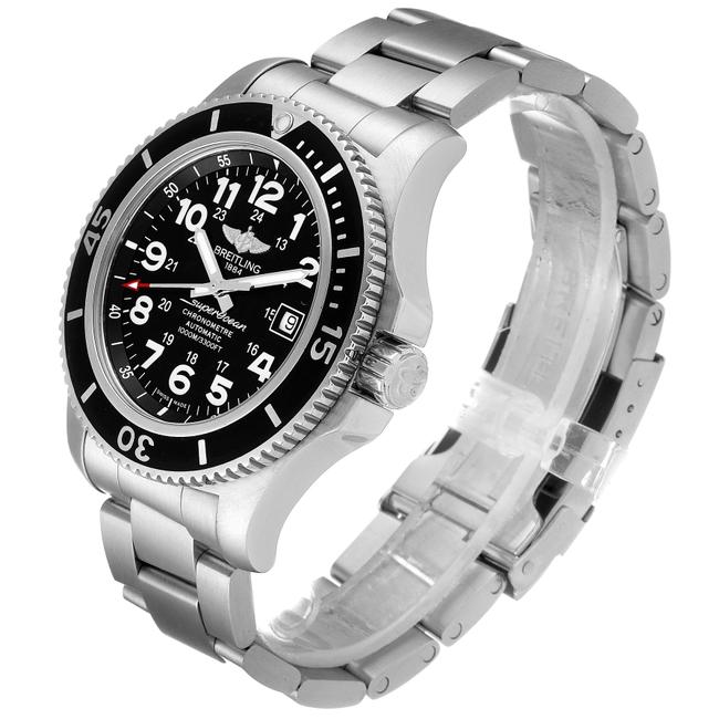 Breitling Black Superocean Ii 44 Dial Steel Mens A17392 Watch Breitling Black Superocean Ii 44 Dial Steel Mens A17392 Watch
