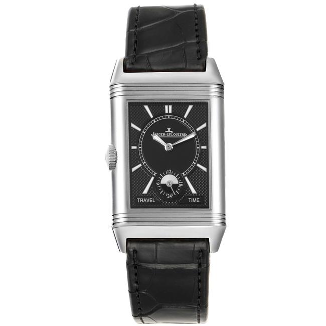 Jaeger-LeCoultre Silver and Black Box Reverso Duo Day Night 215.8.d4 Q3848420 Watch Jaeger-LeCoultre Silver and Black Box Reverso Duo Day Night 215.8.d4 Q3848420 Watch