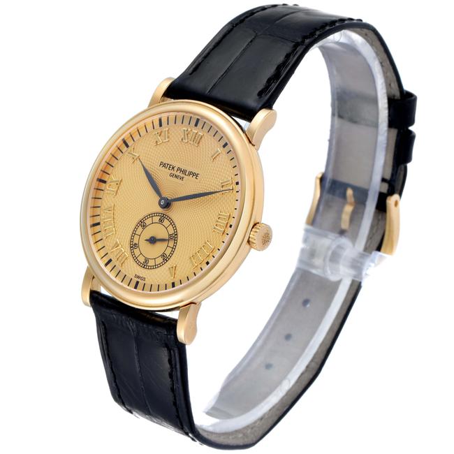 Patek Philippe Champagne Box Calatrava Officier Rose Gold Mens 5022 Papers Watch Patek Philippe Champagne Box Calatrava Officier Rose Gold Mens 5022 Papers Watch