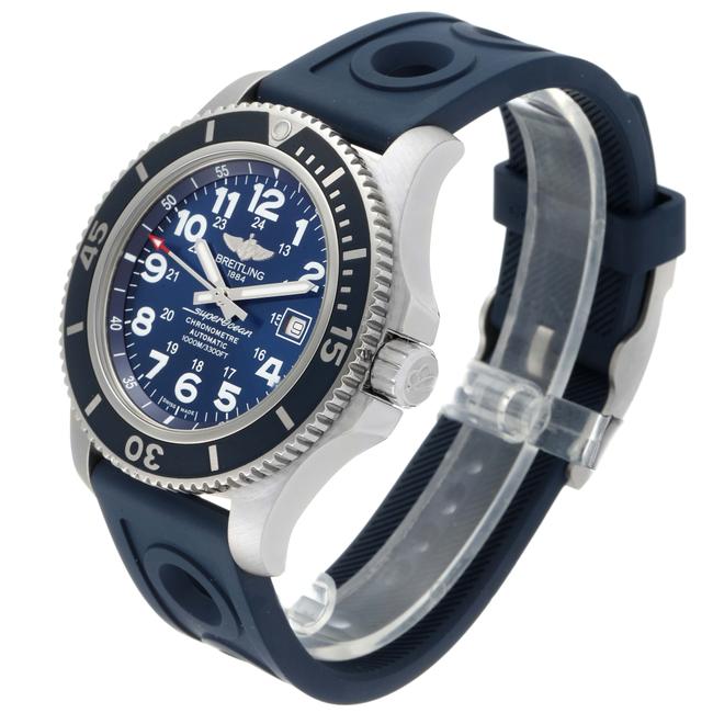 Breitling Gun Blue Superocean Ii 44 Dial Steel Mens A17392 Watch Breitling Gun Blue Superocean Ii 44 Dial Steel Mens A17392 Watch