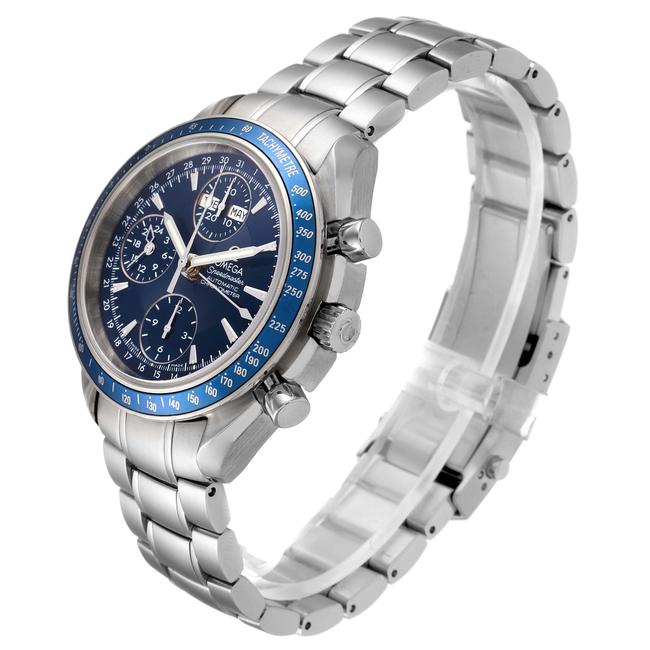 Omega Blue Box Speedmaster Day Date Chronograph 3222.80.00 Card Watch Omega Blue Box Speedmaster Day Date Chronograph 3222.80.00 Card Watch