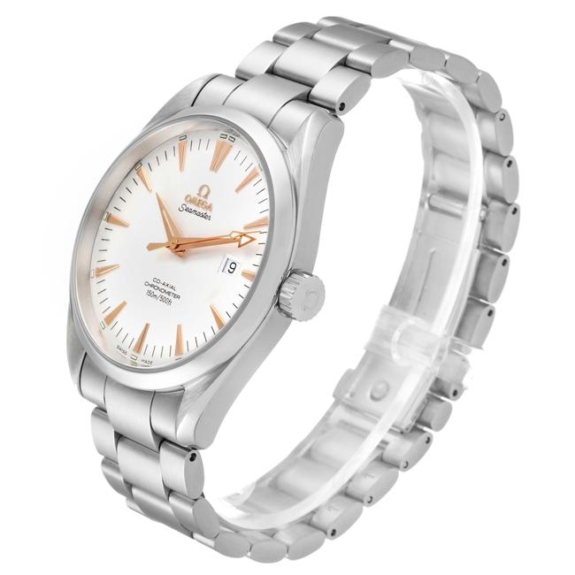 Omega Silver Seamaster Aqua Terra Dial Steel Mens 2502.34.00 Watch Omega Silver Seamaster Aqua Terra Dial Steel Mens 2502.34.00 Watch
