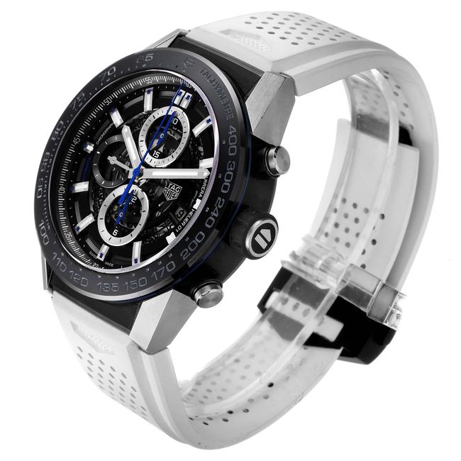 TAG Heuer Black Skeleton Carrera Calibre 01 Mens Car2a1t Watch TAG Heuer Black Skeleton Carrera Calibre 01 Mens Car2a1t Watch