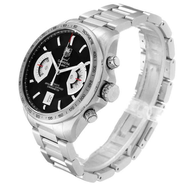 TAG Heuer Black Grand Carrera Dial Mens Cav511a Watch TAG Heuer Black Grand Carrera Dial Mens Cav511a Watch