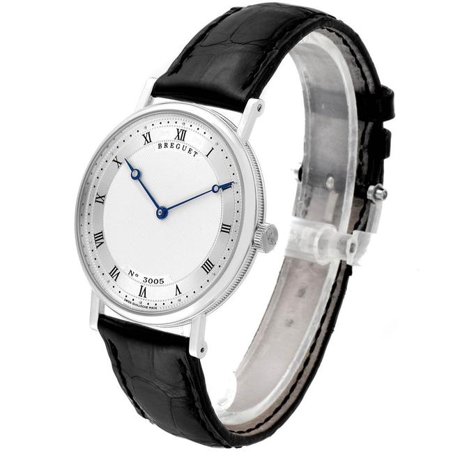 Breguet Silver Classique 38mm White Gold Ultra Thin Mens 5157 Watch Breguet Silver Classique 38mm White Gold Ultra Thin Mens 5157 Watch