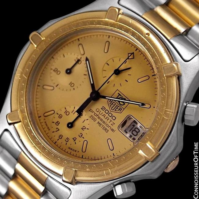 TAG Heuer Gold 2000 Mens Chronograph Divers 262.006-1- Stainless Ste Watch TAG Heuer Gold 2000 Mens Chronograph Divers 262.006-1- Stainless Ste Watch
