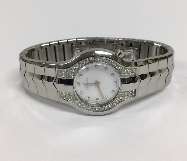 TAG Heuer Silver Alter Ego Wp131e.ba0751 Mother Of Pearl & Diamond Watch TAG Heuer Silver Alter Ego Wp131e.ba0751 Mother Of Pearl & Diamond Watch