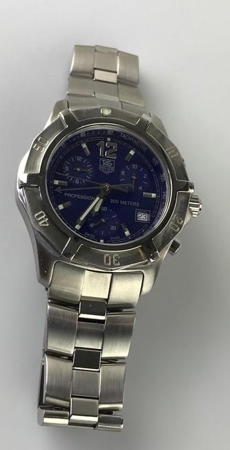 TAG Heuer Blue Chronograph Watch TAG Heuer Blue Chronograph Watch