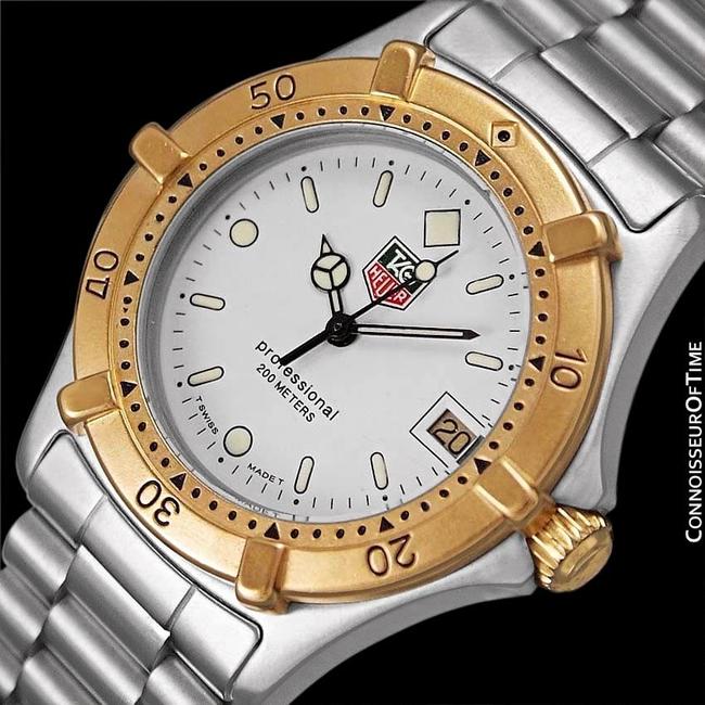 TAG Heuer White Proofessional 2000 Mens Diver 964.013f - Stainless St Watch TAG Heuer White Proofessional 2000 Mens Diver 964.013f - Stainless St Watch