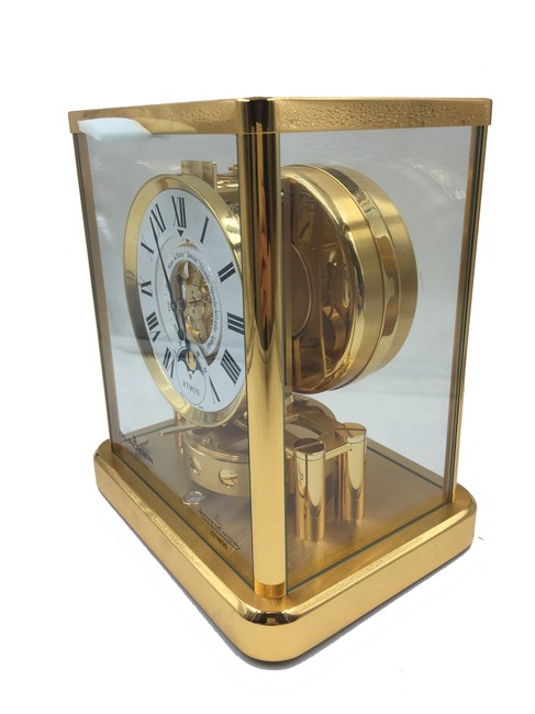 Jaeger-LeCoultre Atmos Classique Phases De Lune Desk Clock Watch Jaeger-LeCoultre Atmos Classique Phases De Lune Desk Clock Watch