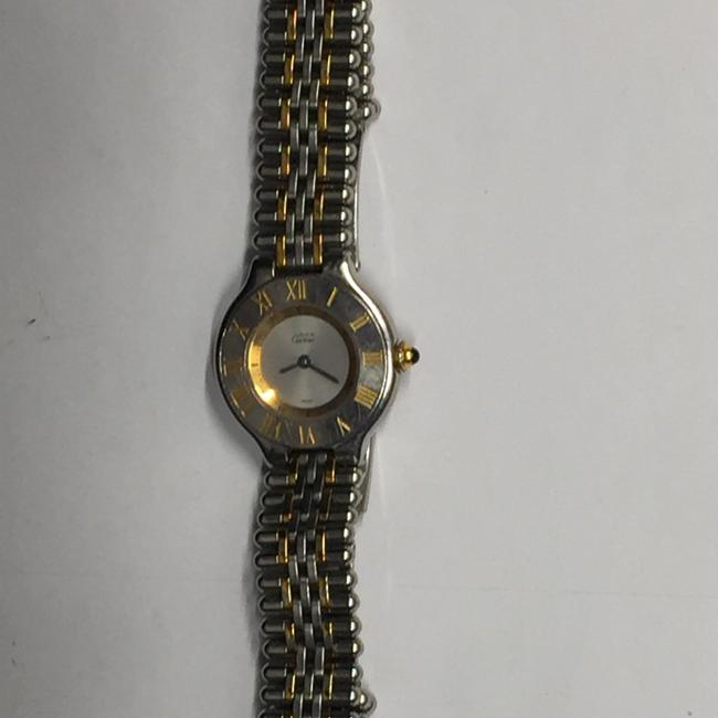 Cartier Silver Ladies Must De 21 1340 Watch Cartier Silver Ladies Must De 21 1340 Watch