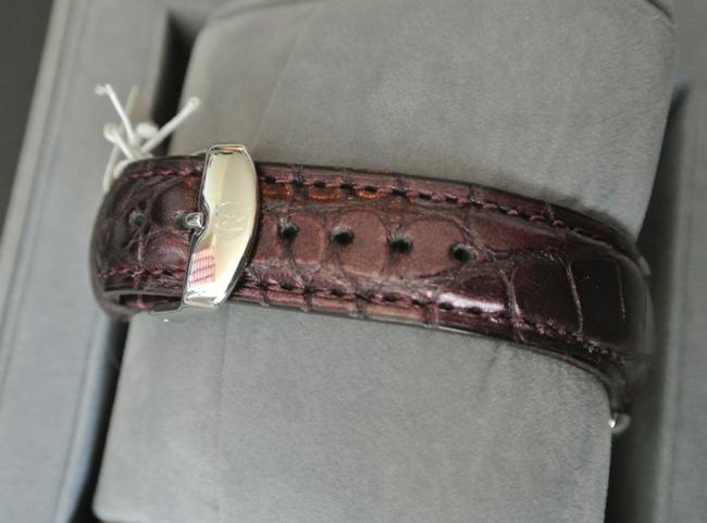 Michele Reserved 4 Lin Csx-36 Diamond Diamond Dial Alligator-skin Strap Watch Michele Reserved 4 Lin Csx-36 Diamond Diamond Dial Alligator-skin Strap Watch
