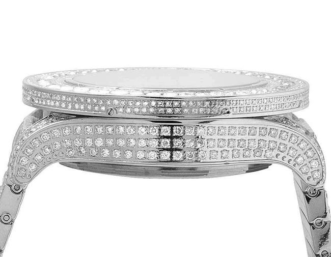 Breitling Stainless Steel XL Custom Super Avenger Aeromarine 53 Mm Genuine Diamond 34 Ct Watch Breitling Stainless Steel XL Custom Super Avenger Aeromarine 53 Mm Genuine Diamond 34 Ct Watch