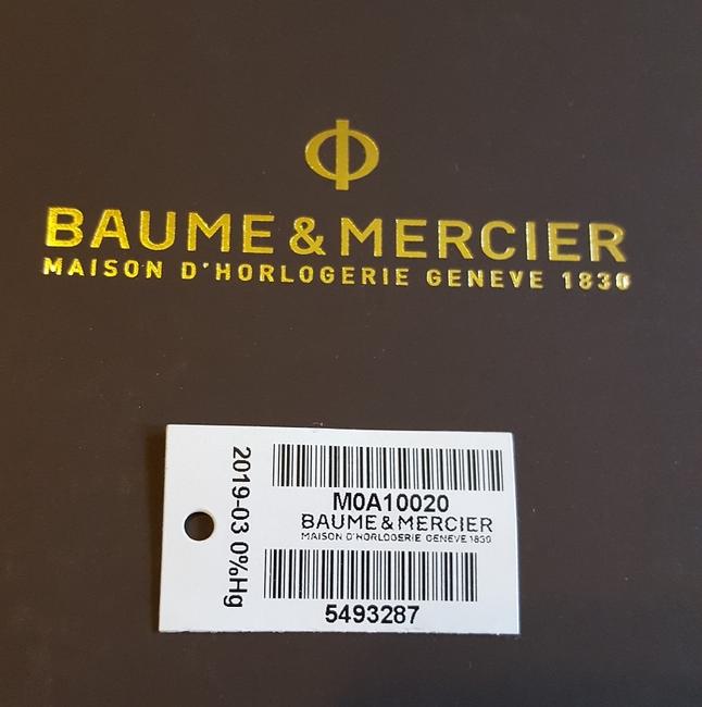Baume & Mercier Stainless Steel Moa10020 Swiss Made Watch Baume & Mercier Stainless Steel Moa10020 Swiss Made Watch