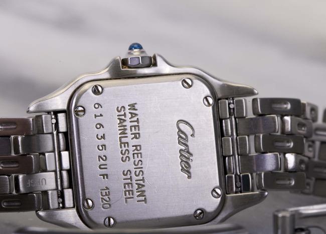 Cartier Silver New Santos Ladies Watch Cartier Silver New Santos Ladies Watch