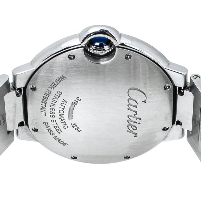 Cartier Silver Stainless Steel Ballon Bleu 3284 Womens Wristwatch 36 Mm Watch Cartier Silver Stainless Steel Ballon Bleu 3284 Womens Wristwatch 36 Mm Watch