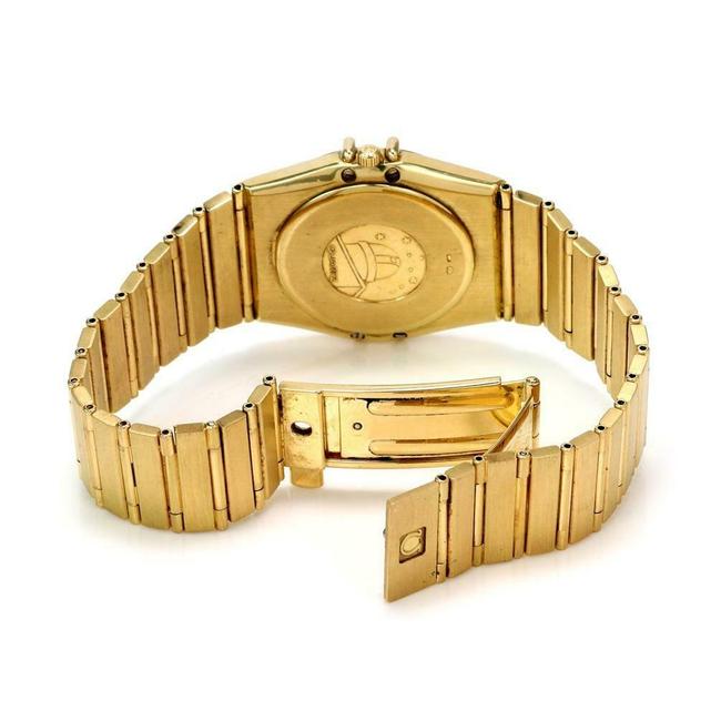 Omega 64173 Constellation 18k Gold Day Date Mens Chronograph 1445 Paper Watch Omega 64173 Constellation 18k Gold Day Date Mens Chronograph 1445 Paper Watch
