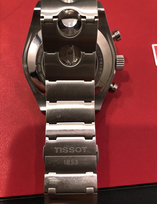 Tissot Black with Stainless Steel Band Prs516 45mm Chronograph Watch Tissot Black with Stainless Steel Band Prs516 45mm Chronograph Watch