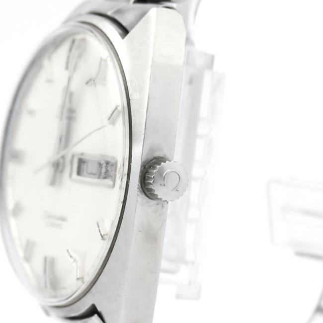 Omega Seamaster Day Date Steel Mens 166.036 Watch Omega Seamaster Day Date Steel Mens 166.036 Watch