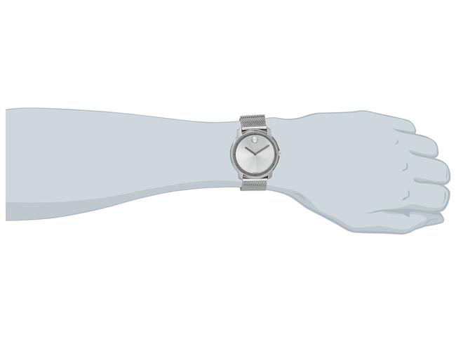 Movado Silver Bold Stainless Steel Mesh Strap Dial 3600260 Watch Movado Silver Bold Stainless Steel Mesh Strap Dial 3600260 Watch