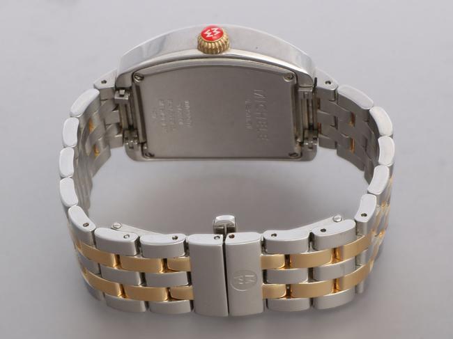 Michele Gold Tone & Stainless Steel Two Tone Diamond Urban Watch Michele Gold Tone & Stainless Steel Two Tone Diamond Urban Watch