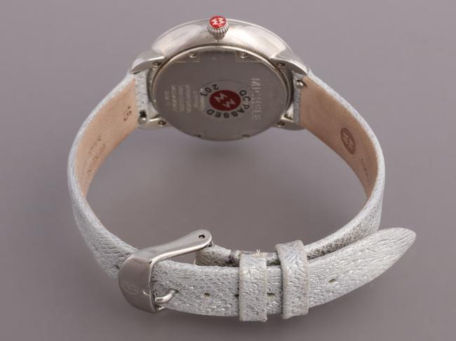 Michele Blue Mother Of Pearl Serein Mid Diamond Dial 37mm Watch Michele Blue Mother Of Pearl Serein Mid Diamond Dial 37mm Watch