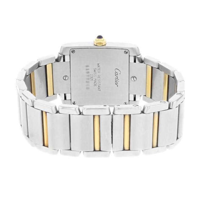 Cartier Two-tone Gold Tank W2ta0003 ( 14588 ) Watch Cartier Two-tone Gold Tank W2ta0003 ( 14588 ) Watch
