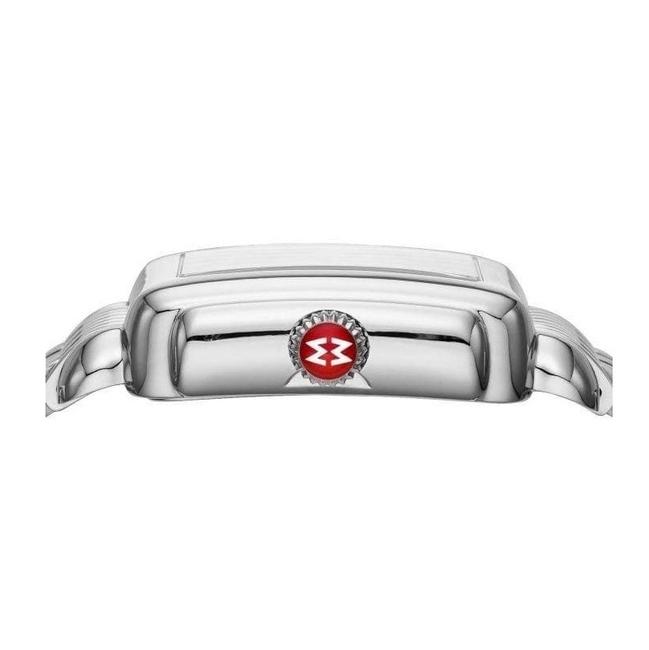 Michele Silver Deco Madison Stainless Diamond Mww06t000141 Watch Michele Silver Deco Madison Stainless Diamond Mww06t000141 Watch
