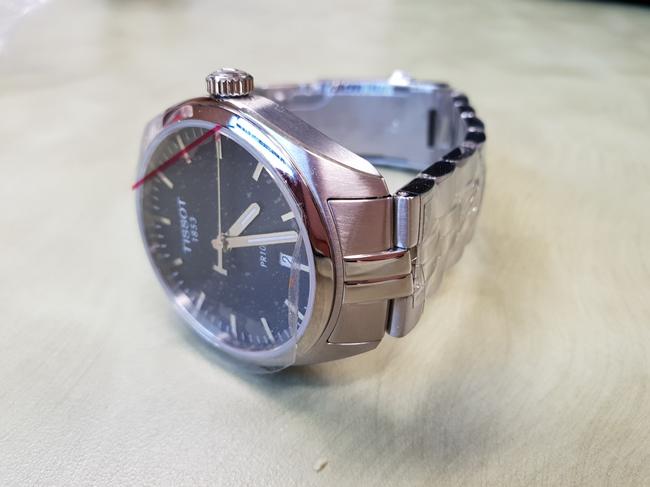 Tissot Blue Pr 100 Dial Stainless Steel Mens Watch Tissot Blue Pr 100 Dial Stainless Steel Mens Watch