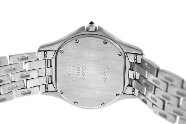 Cartier Silver Unisex 33mm Panthere Cougar 987904 Quartz Watch Cartier Silver Unisex 33mm Panthere Cougar 987904 Quartz Watch