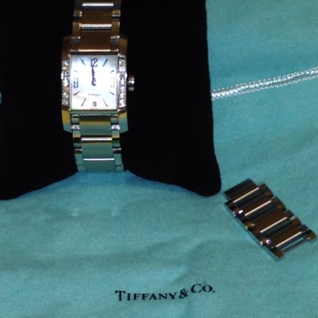 Baume & Mercier Steel Limited Edition Tiffany Co. Hampton Diamant Stainless Quartz with Diamonds Watch Baume & Mercier Steel Limited Edition Tiffany Co. Hampton Diamant Stainless Quartz with Diamonds Watch
