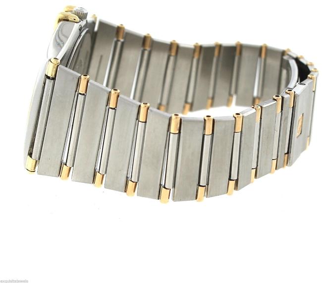 Omega 18k Gold Stainless Steel Vintage Mens Constellation Quartz 1431 Watch Omega 18k Gold Stainless Steel Vintage Mens Constellation Quartz 1431 Watch