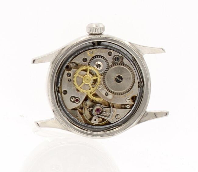 Tudor White Vintage Rolex Oyster Hand Winding 1945 Stainless Steel Ref Watch Tudor White Vintage Rolex Oyster Hand Winding 1945 Stainless Steel Ref Watch