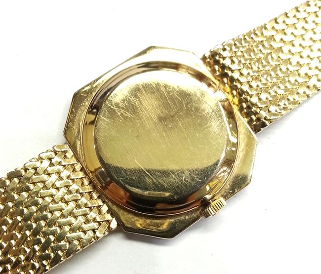 Longines Vintage 14 Karat Yellow Gold with 2 Ct.tw. Diamonds Mechanical Movement Watch Longines Vintage 14 Karat Yellow Gold with 2 Ct.tw. Diamonds Mechanical Movement Watch