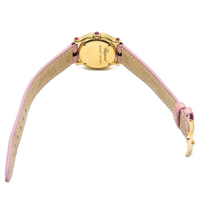 Chopard Silver Diamond Dial Happy Sport Yellow Gold Womens 26 Mm Watch Chopard Silver Diamond Dial Happy Sport Yellow Gold Womens 26 Mm Watch