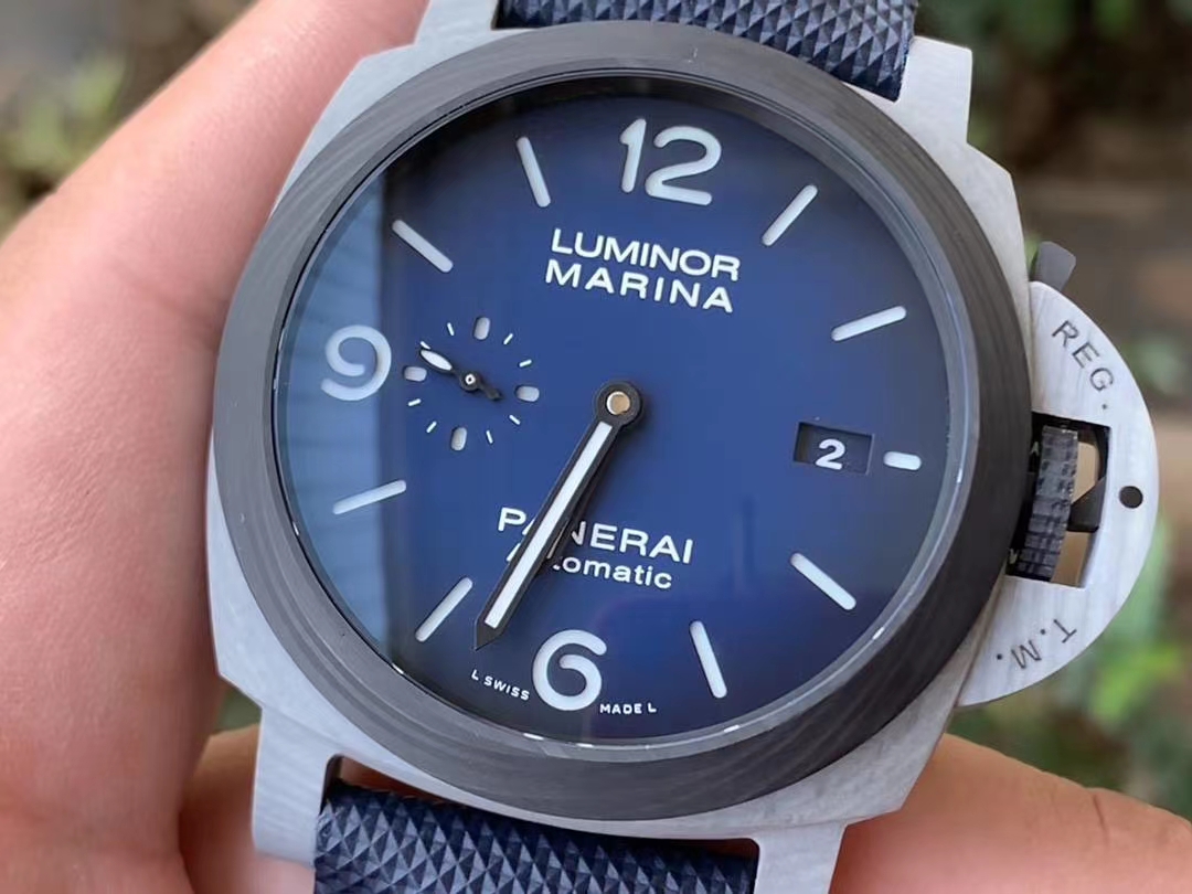 PAM 1663 CARBOTECH VSF 1:1 BEST EDITION BLUE DIAL ON BLUE KEVLAR COMPOSITE STRAP P.9010 CLONE PAM 1663 CARBOTECH VSF 1:1 BEST EDITION BLUE DIAL ON BLUE KEVLAR COMPOSITE STRAP P.9010 CLONE