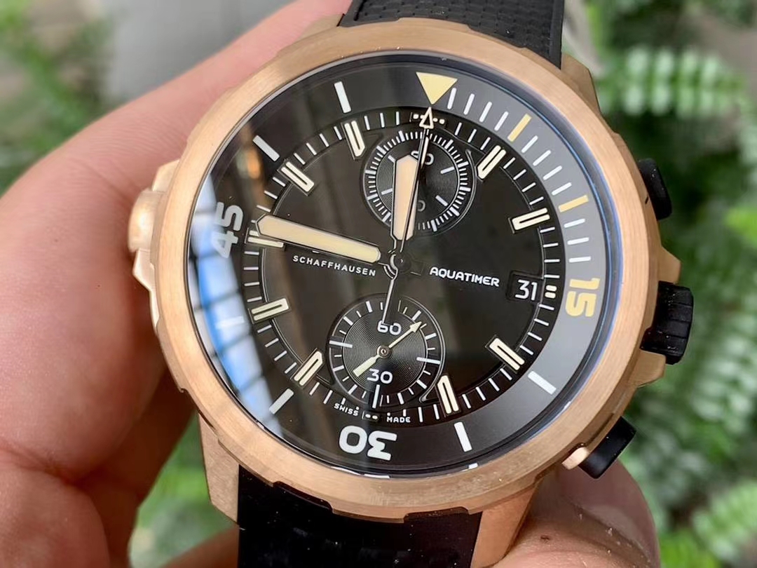 IWC0476 - Aquatimer Chronograph Bronzo SS/RU Black V6F A7750 IWC0476 - Aquatimer Chronograph Bronzo SS/RU Black V6F A7750