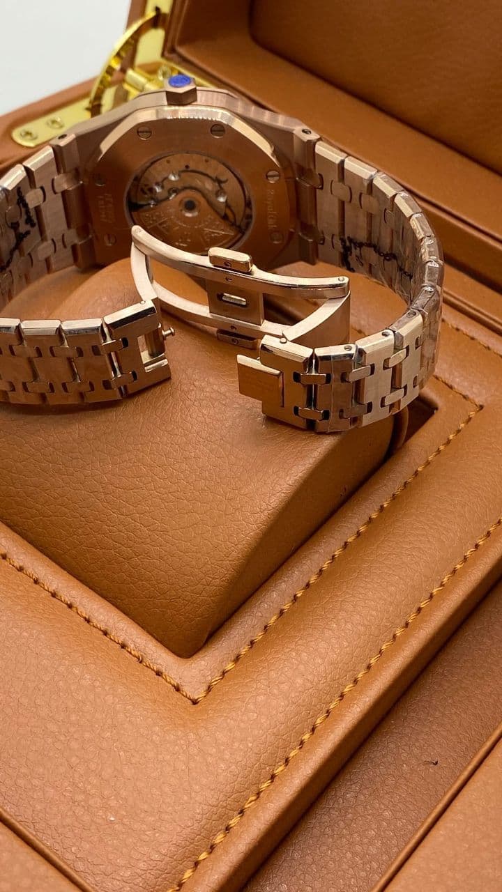 Audemars Piguet Royal Aok White Dial High Version On Gold