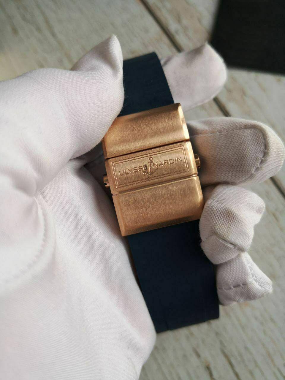 Ulysse Nardin Marine Gold Blue