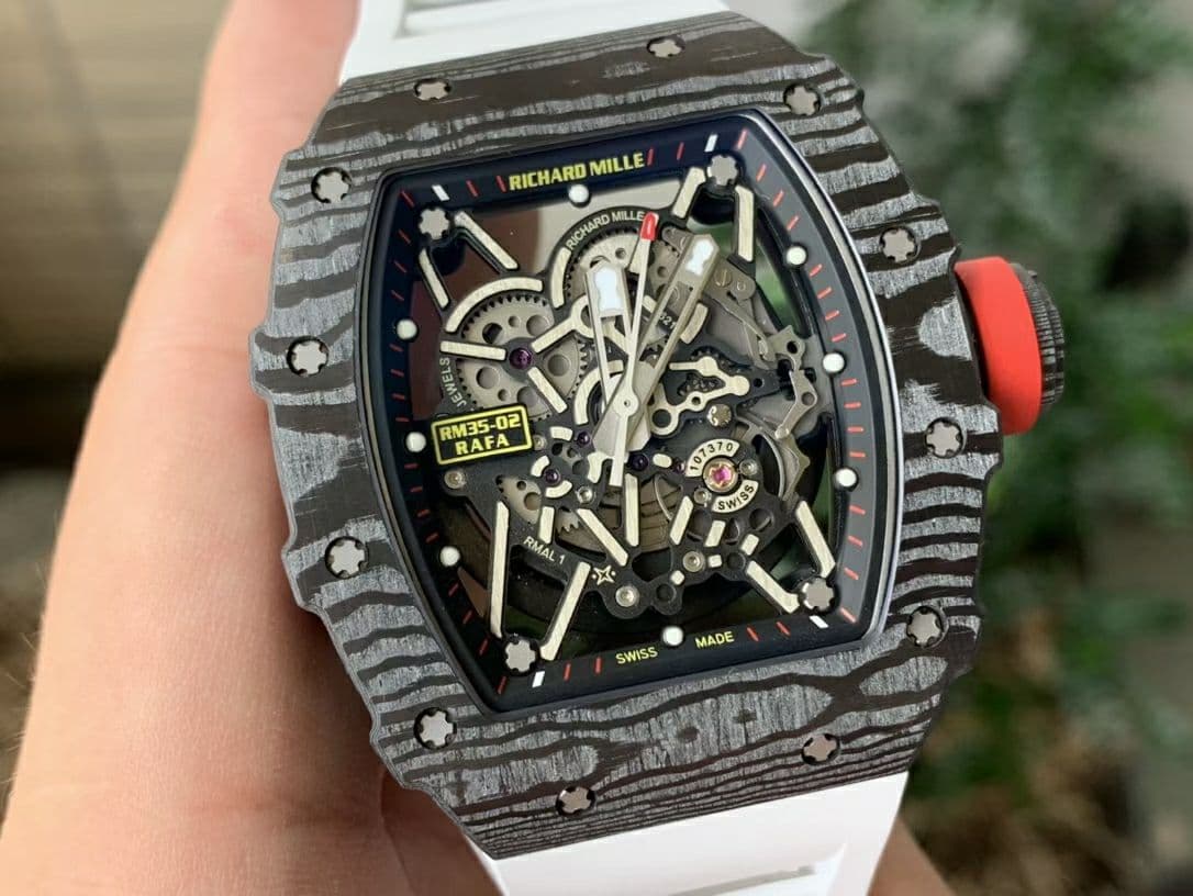 Richard Mille 0198A - RM035-02 Rafael Nadal Black NTPT/RU Skele ZF V3 NH05A Richard Mille 0198A - RM035-02 Rafael Nadal Black NTPT/RU Skele ZF V3 NH05A