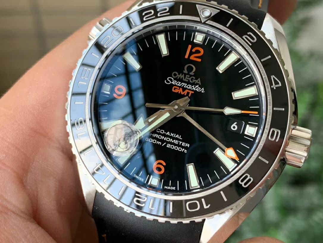 Planet Ocean 600M Co-Axial GMT 43.5mm VSF 1:1 Best Edition Black Dial Orange Markers Black Ceramic Bezel on Black Rubber Strap A8605 Super Clone Planet Ocean 600M Co-Axial GMT 43.5mm VSF 1:1 Best Edition Black Dial Orange Markers Black Ceramic Bezel on Black Rubber Strap A8605 Super Clone