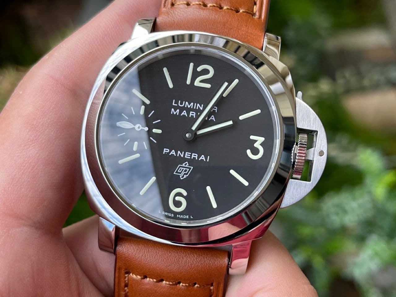 PN005XLE - PAM005 Luminor Marina 44mm SS/LE Blk XF A6497