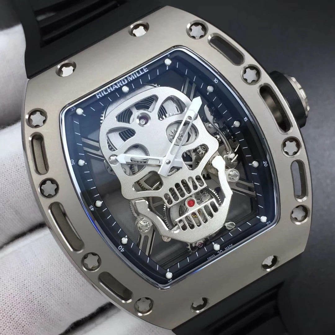 RMILL Real Tuorbilion Titan Case Skull EURF RMILL Real Tuorbilion Titan Case Skull EURF