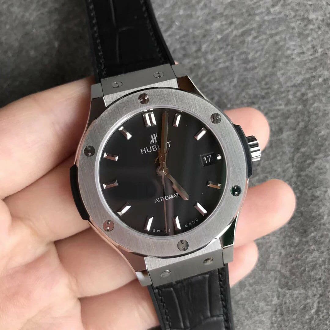 Classic Fusion 38mm Titanium JJF 1:1 Best Edition Black Dial on Black Gummy Strap A2892 V2 Classic Fusion 38mm Titanium JJF 1:1 Best Edition Black Dial on Black Gummy Strap A2892 V2