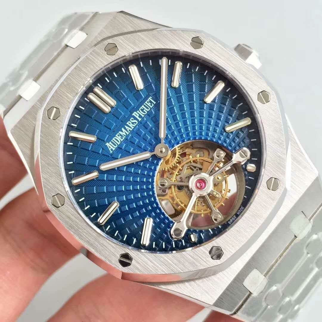 Royal Oak Tourbillon SS/SS Grad.Blue Flying Tourbillon