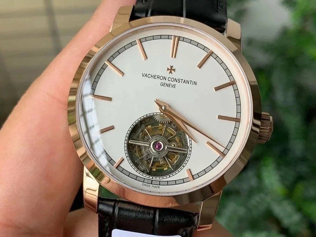 Traditionnelle Tourbillon YG OXF Best Edition White Dial on Black Leather Strap Traditionnelle Tourbillon YG OXF Best Edition White Dial on Black Leather Strap