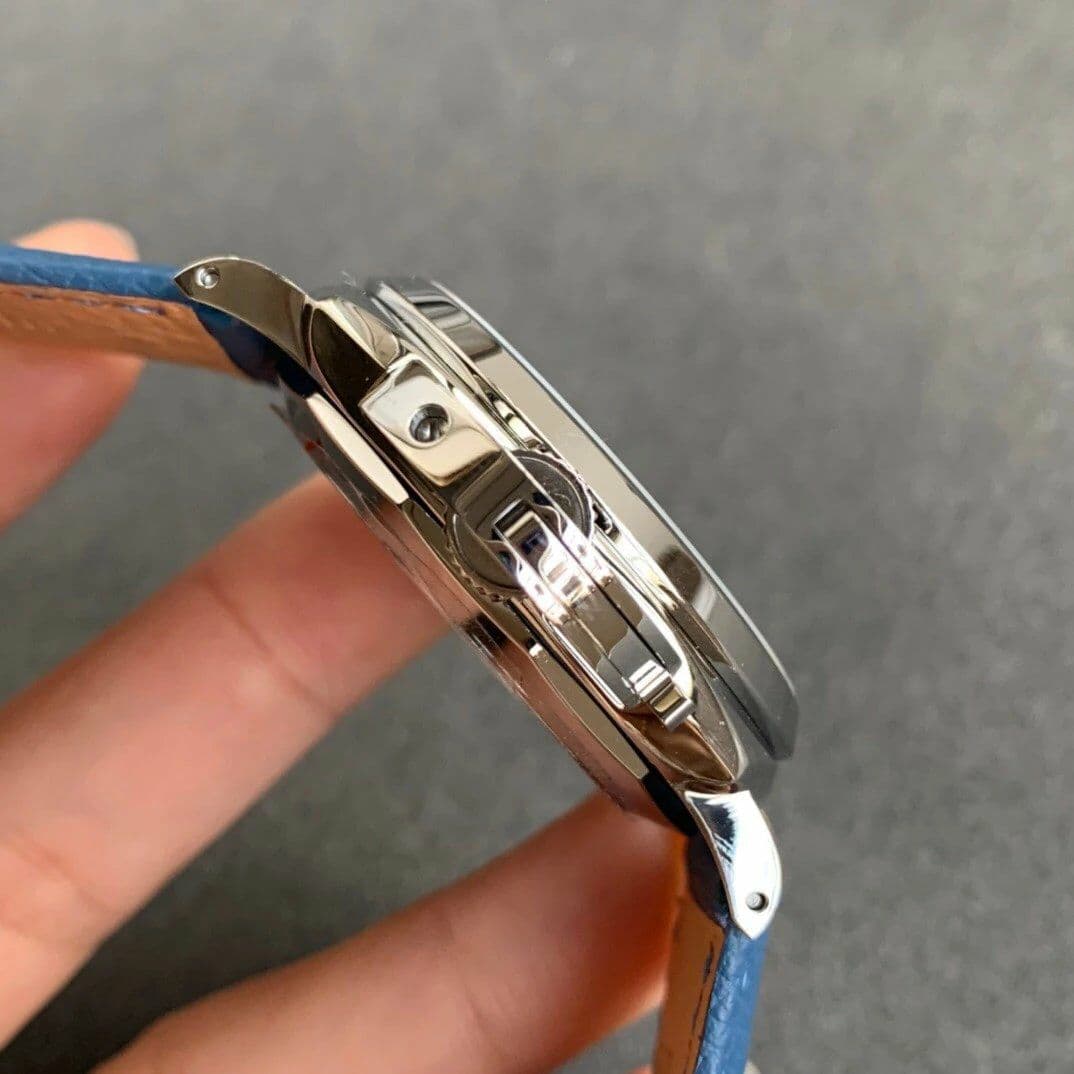 PAM906 Luminor Due VSF Best Edition White Dial on Blue Leather Strap AXXXIV